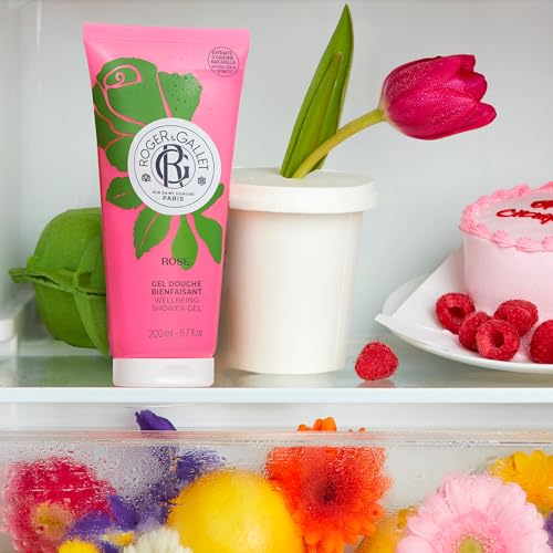 Roger & Gallet Rose gel douche 500 ml huile de rose