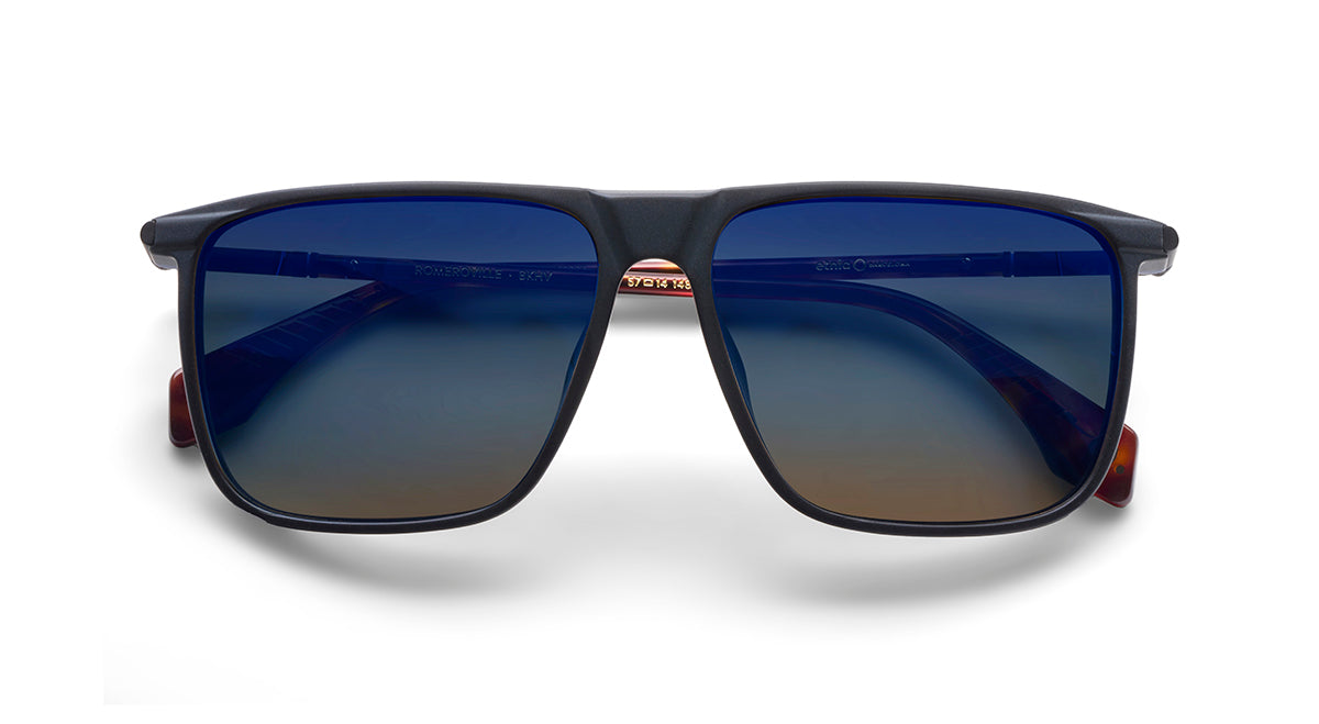 Etnia Barcelona Romeroville lunettes soleil GR/HV 57 L polarisé