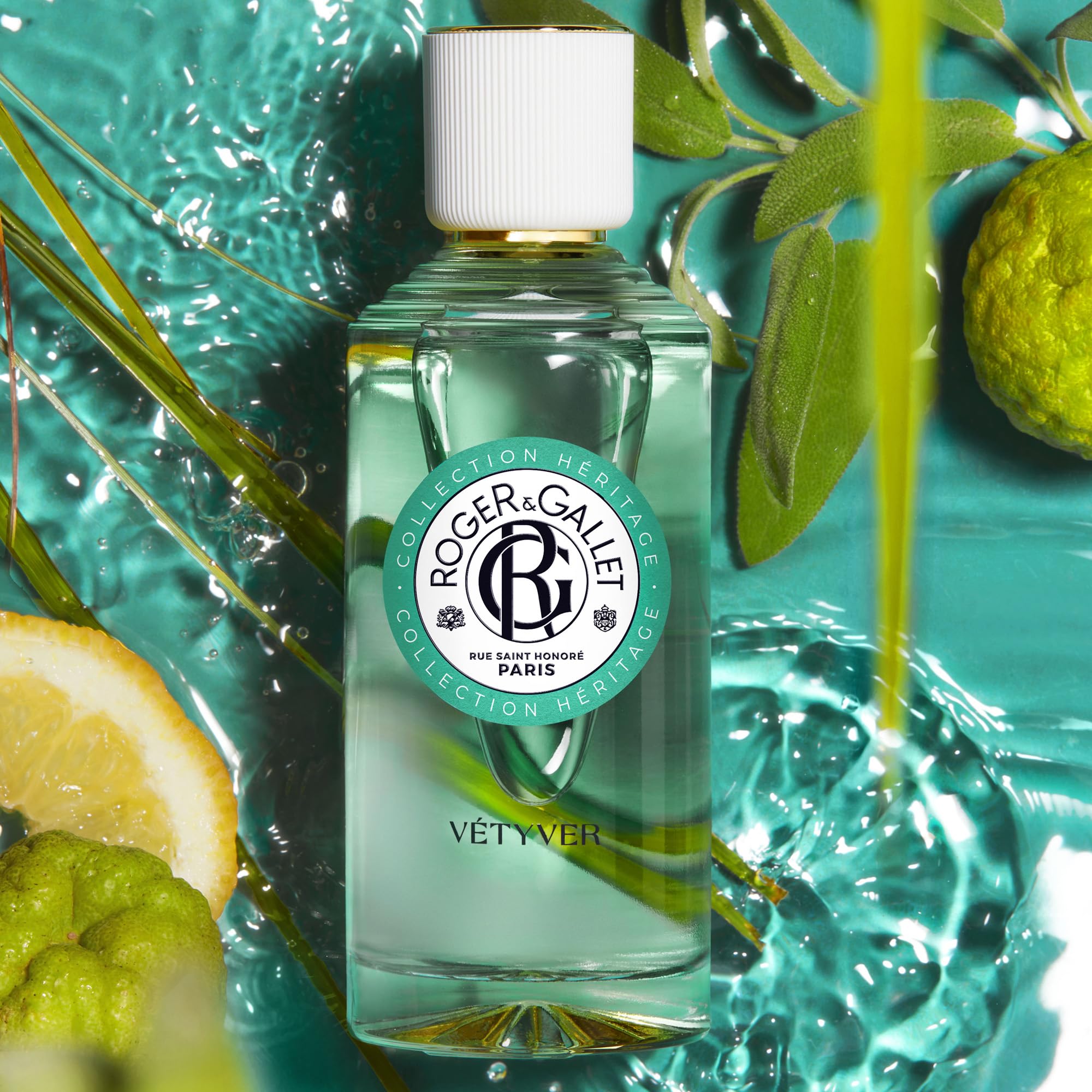 Roger Eaux Parfumées Vétyver eau parfumée 100 ml bergamote