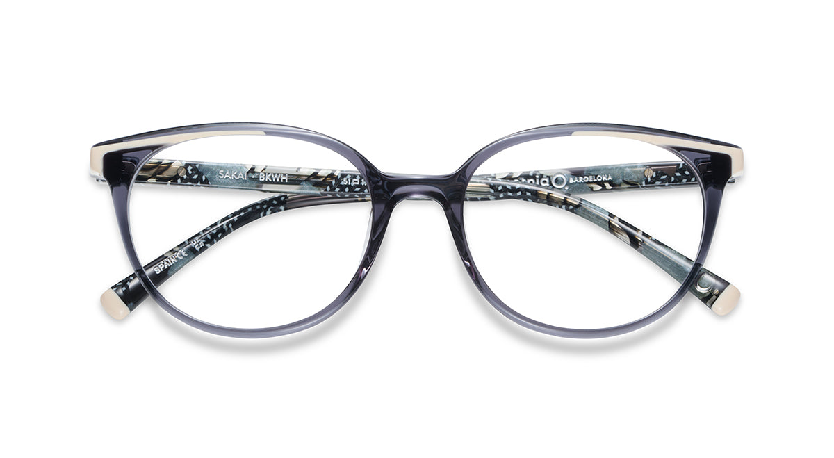 Etnia Barcelona Sakai lunettes de vue BK/WH calibre 51