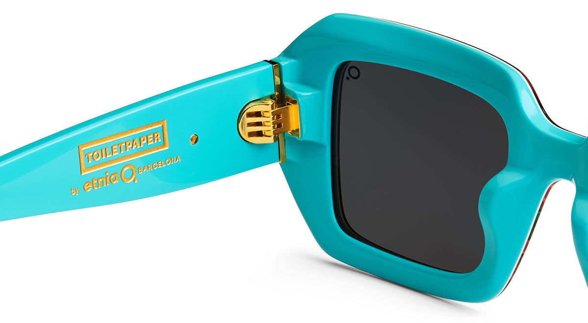 Etnia Barcelona Roses 1 SUN lunettes soleil bleu HD 50