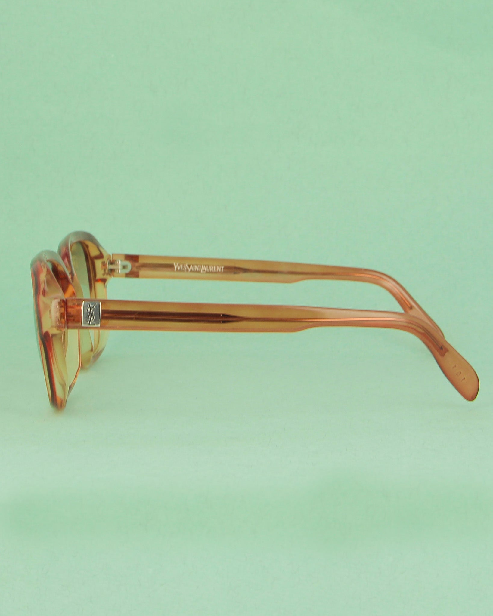 Yves Saint Laurent Max lunettes de soleil miel