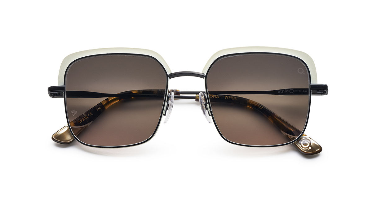 Etnia Barcelona Dora Sun lunettes de soleil BK/PG dégradées