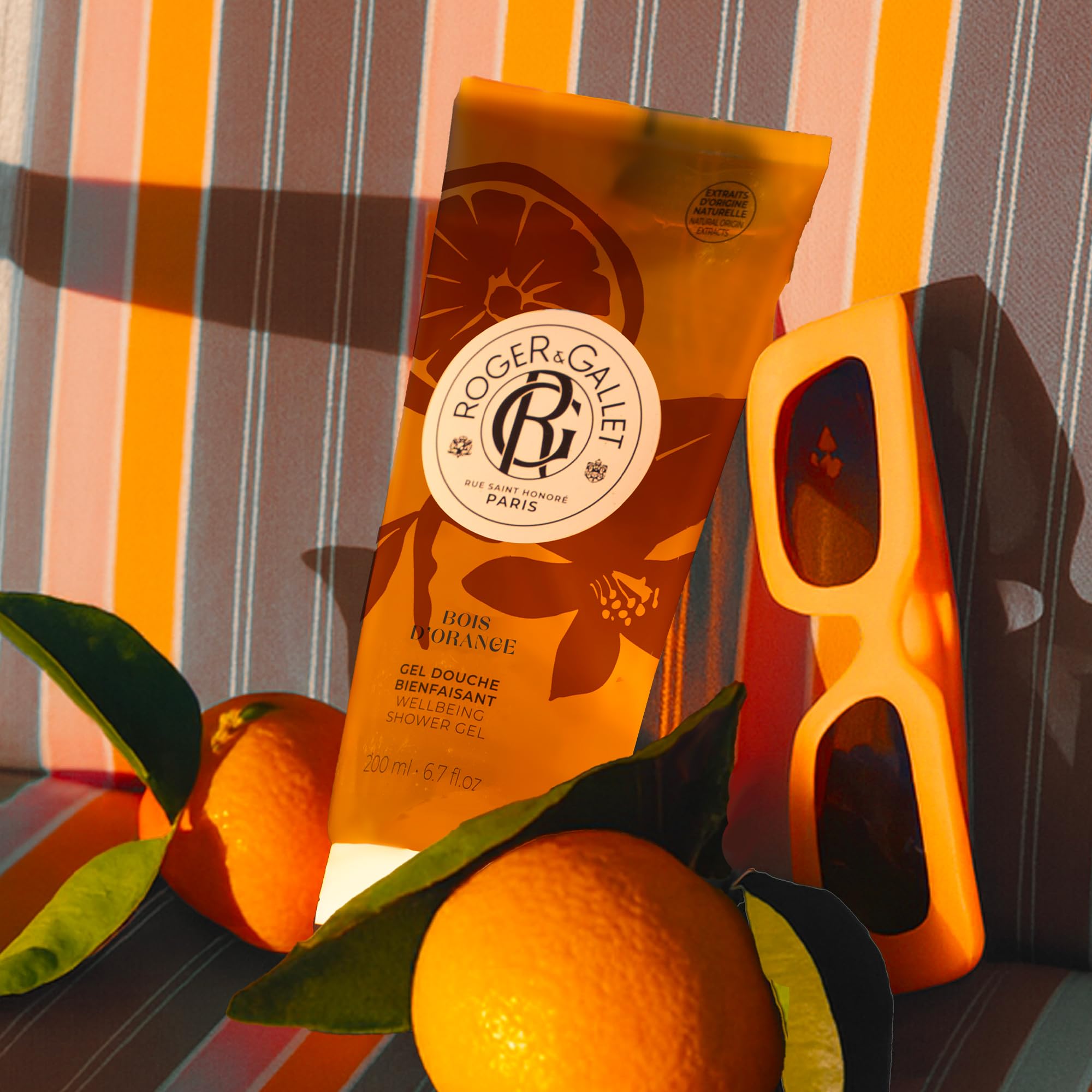 Roger & Gallet Bois d'Orange Gel Douche Agrumes Hydratant