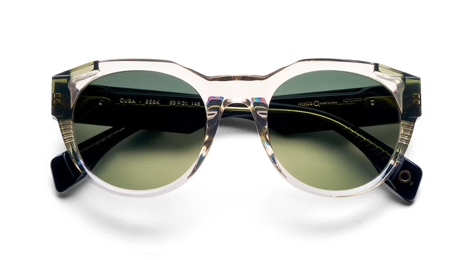 Etnia Barcelona Cuba lunettes de soleil miroir BK calibre 53