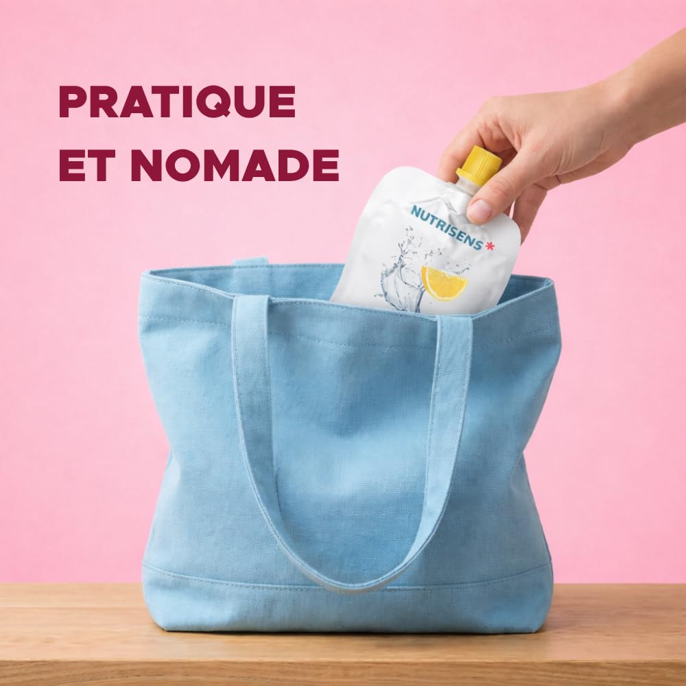 Nutrisens Eaux gélifiées eau gélifiée fraise lot 36 sans sucre