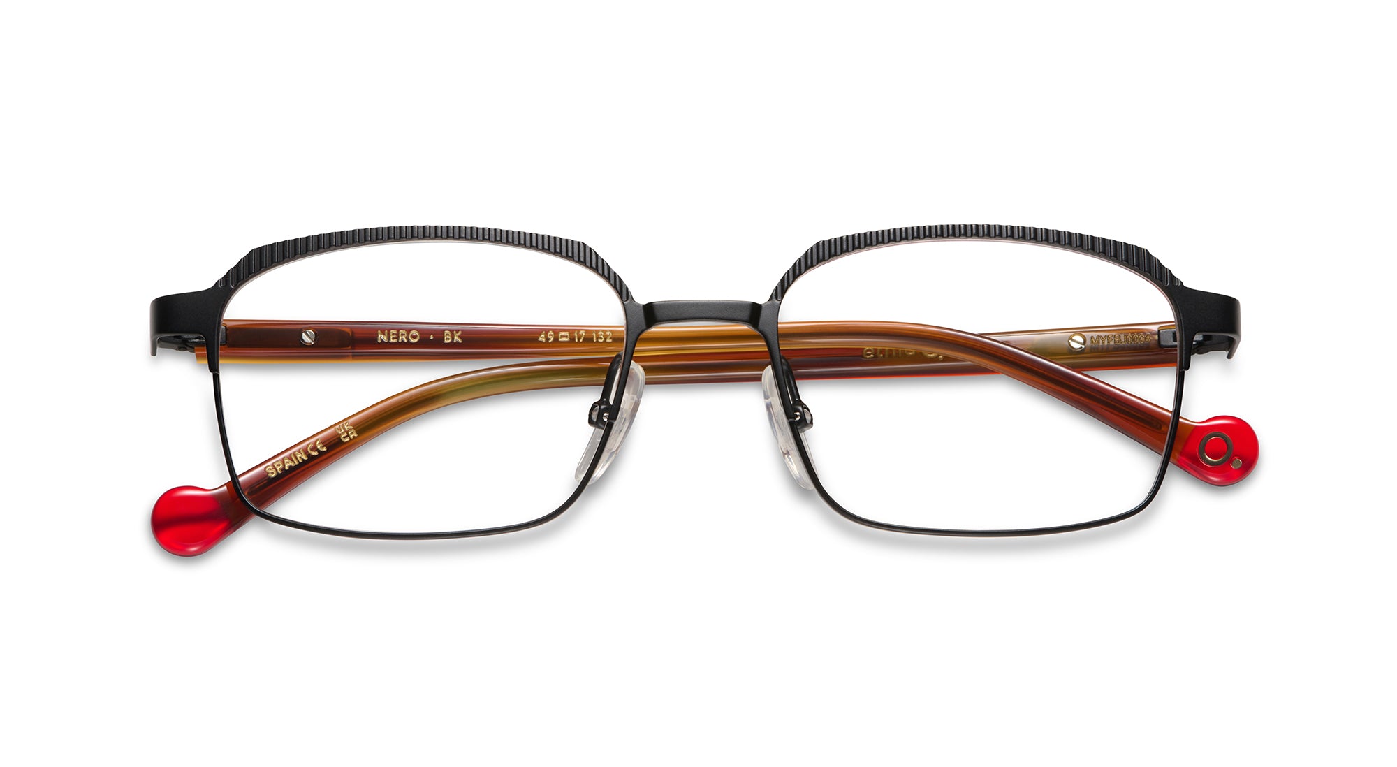 Etnia Barcelona Nero lunettes de vue OG calibre 49