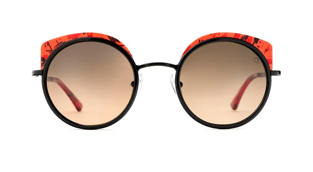 Etnia Barcelona Spiga Sun lunettes de soleil photochromiques RD/BK 52