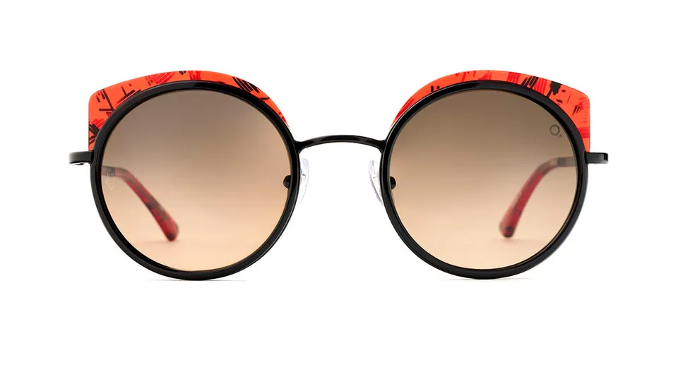 Etnia Barcelona Spiga Sun lunettes de soleil photochromiques RD/BK 52