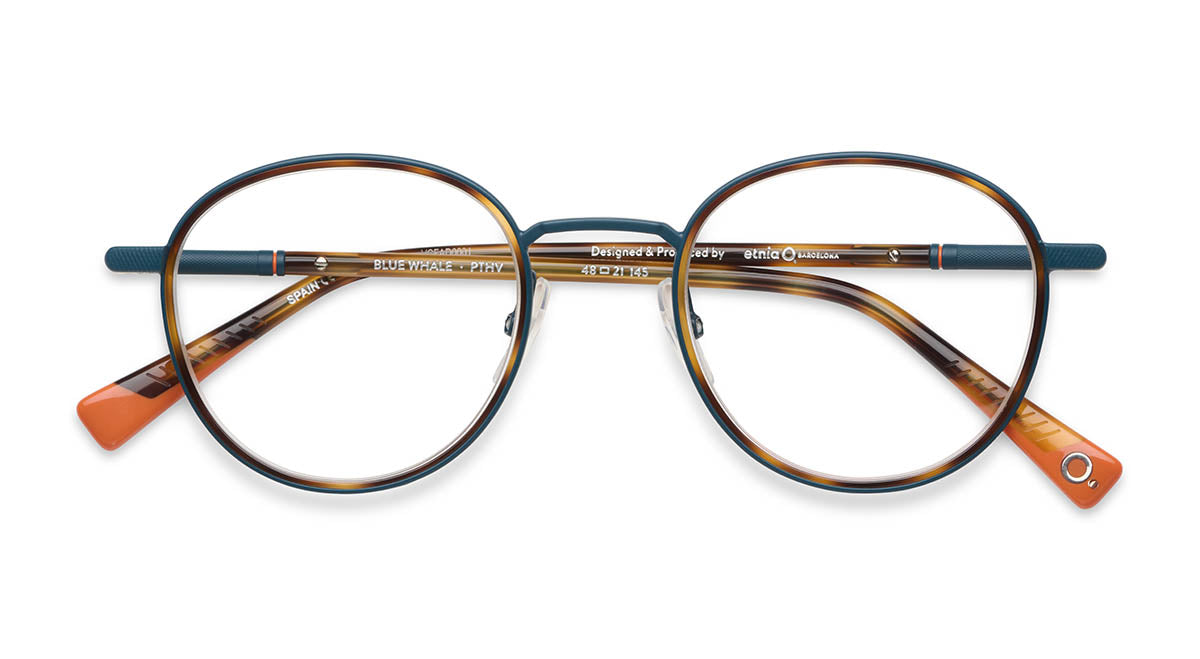 Etnia Barcelona Blue Whale lunettes de vue BZ/BK calibre 48