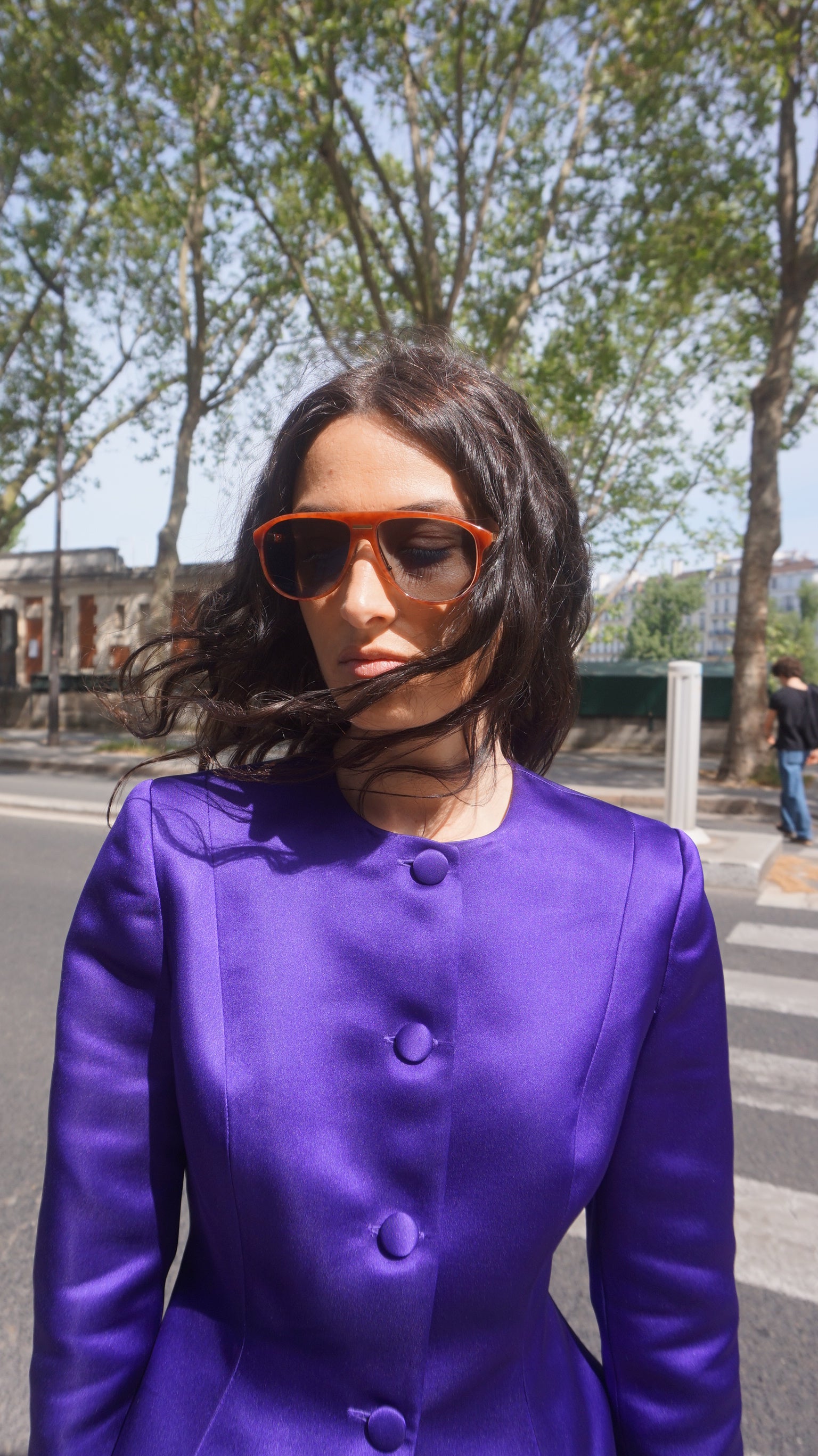 Christopher D 1969 lunettes pilote Transitions émeraude dégradé