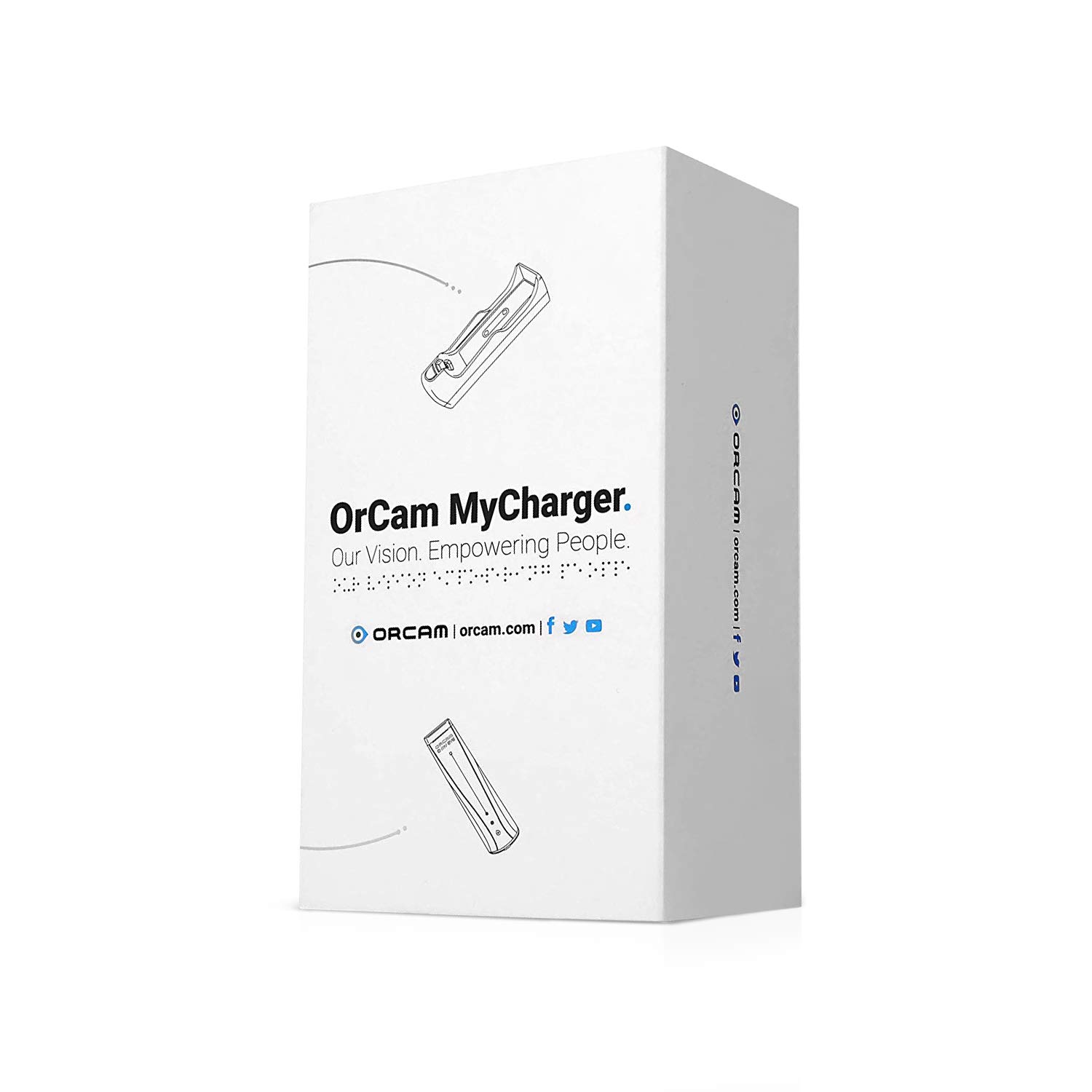 OrCam Accessoires MyCharger batterie portable 6h