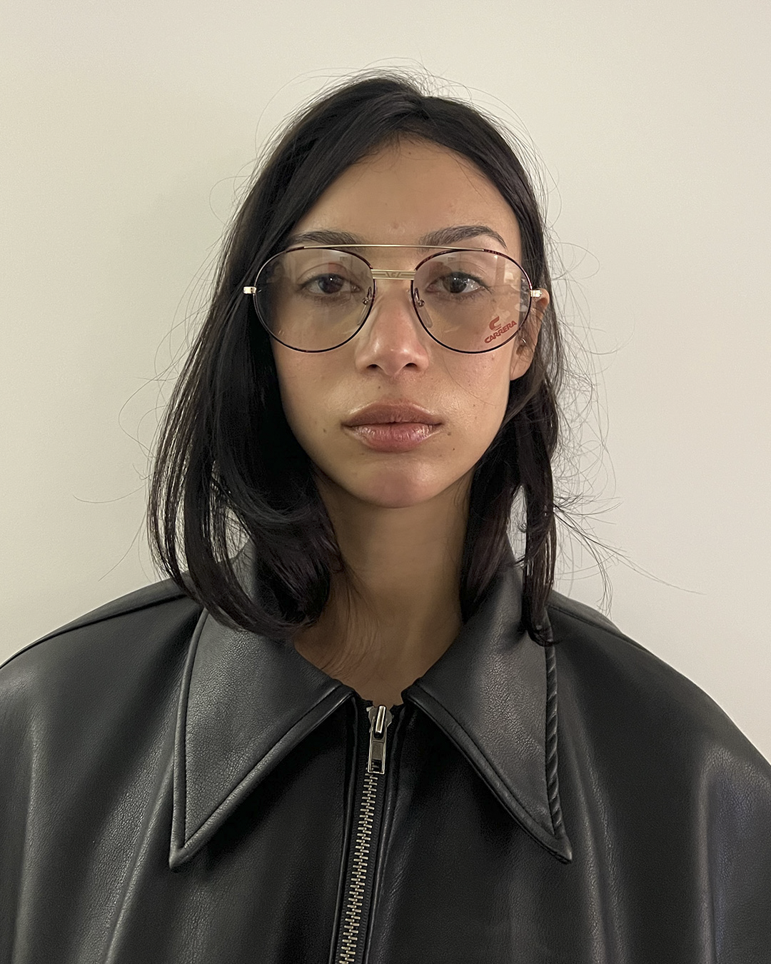 Carrera 5386 lunettes de vue aviator noires 1979