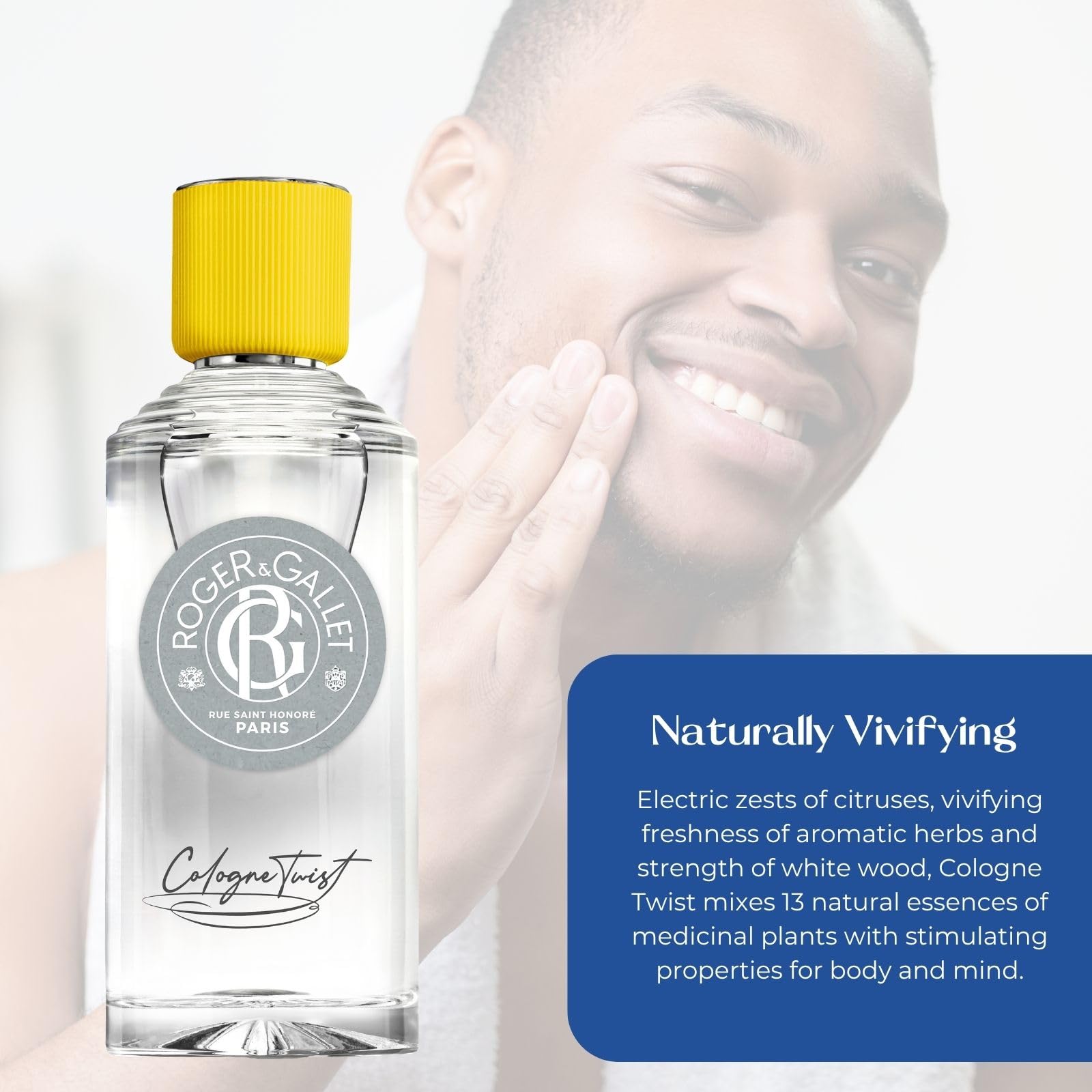 Roger&Gallet Cologne Twist eau de Cologne citron 100 ml mixte