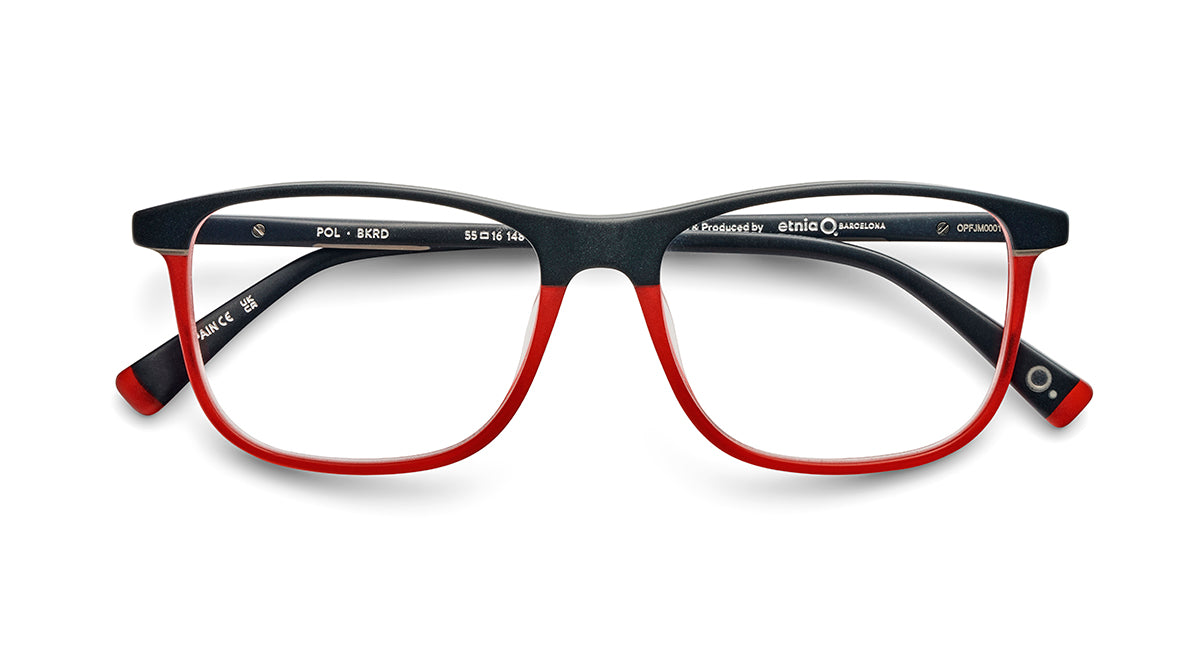 Etnia Barcelona Pol lunettes de vue BK/RD calibre 55