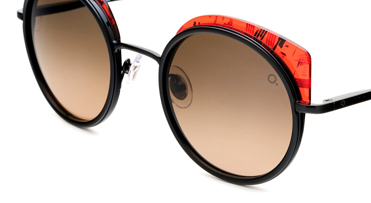 Etnia Barcelona Spiga Sun lunettes de soleil photochromiques RD/BK 52