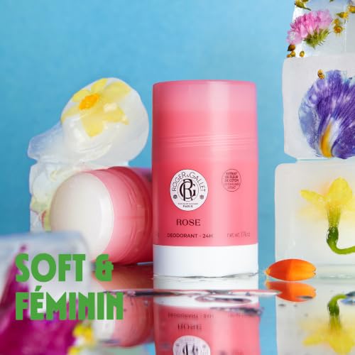 Roger Les Déodorants stick rose déodorant 24h sans aluminium