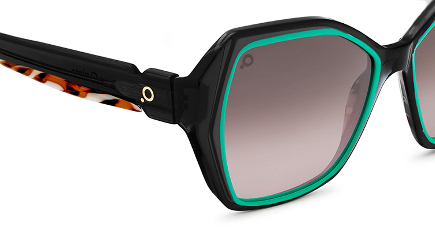 Etnia Barcelona Mambo No.8 SUN lunettes de soleil BK/TQ 54