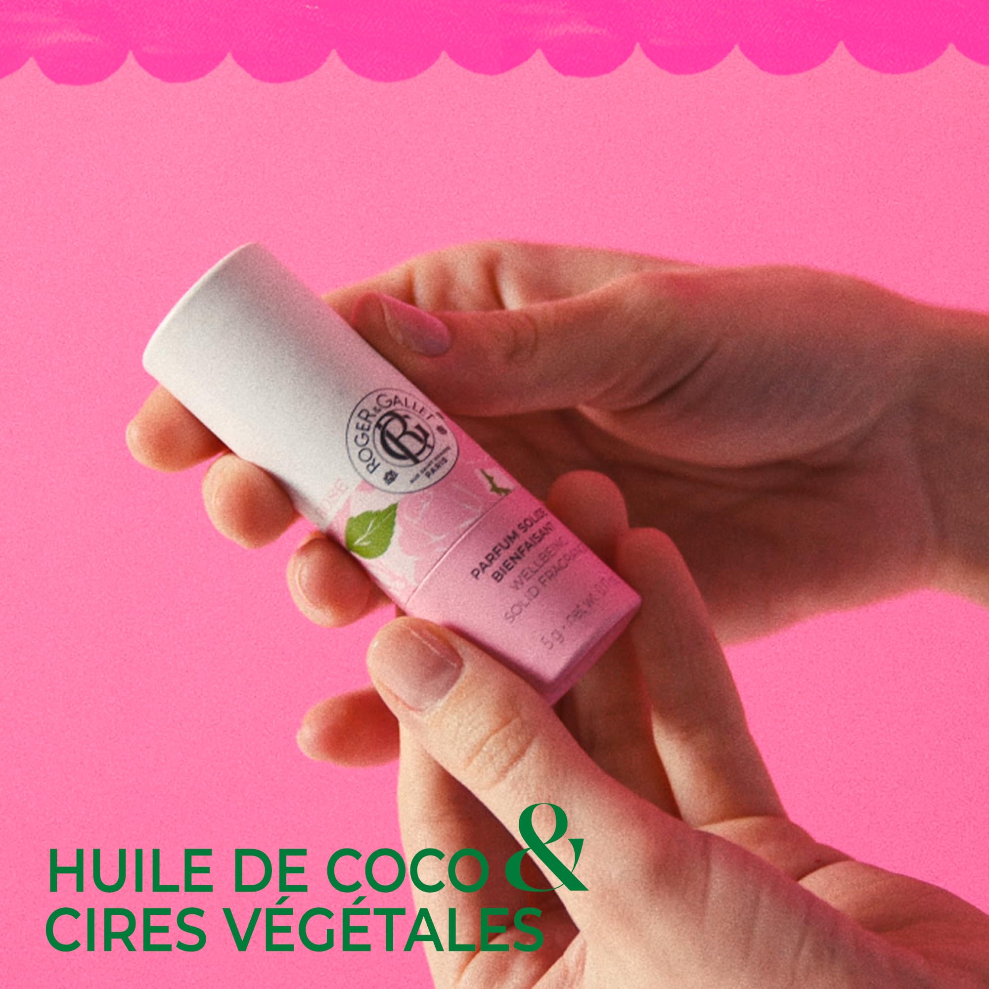 Roger&Gallet Rose parfum solide 5g sans alcool