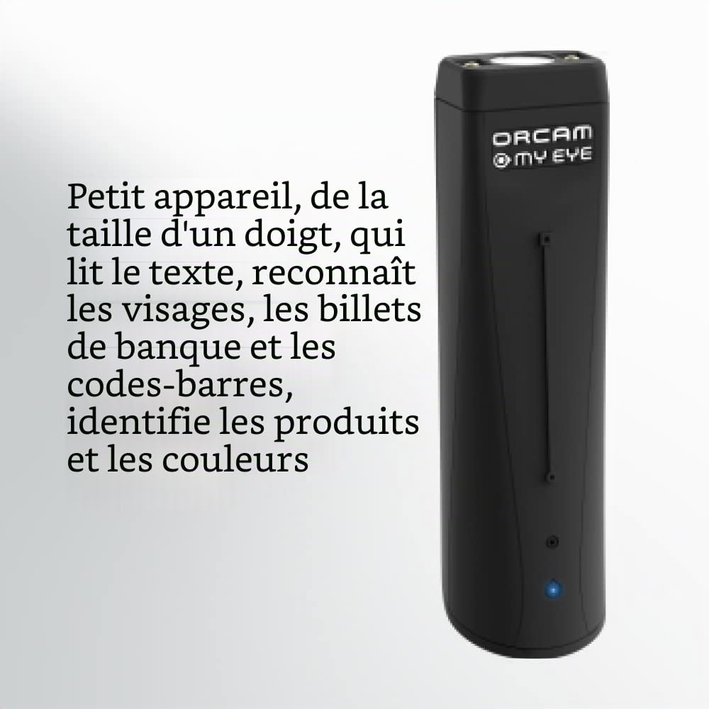 OrCam MyEye Pro lunettes malvoyants lecture vocale