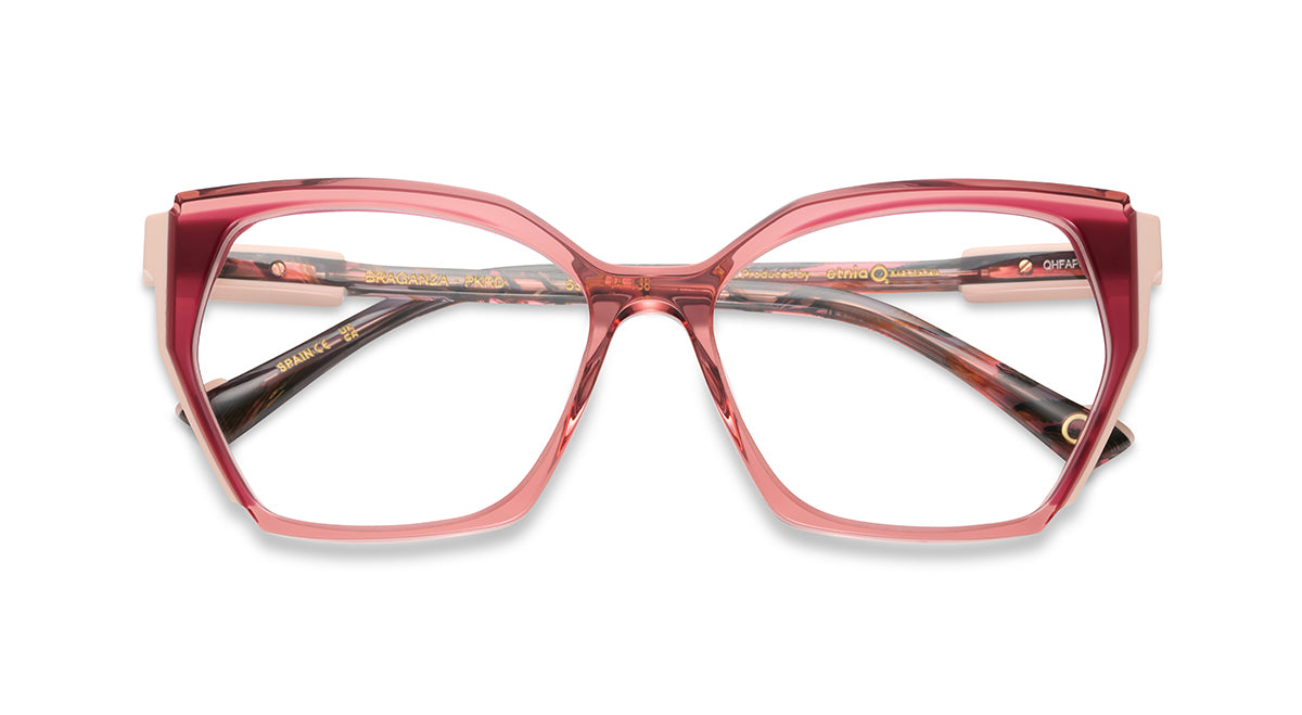 Etnia Barcelona Braganza lunettes de vue WH/BK M 55 confort visuel