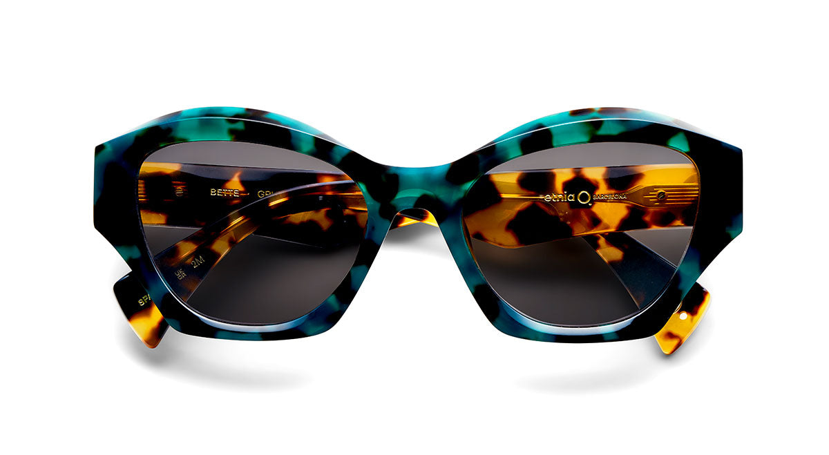 Etnia Barcelona Bette lunettes soleil BK/PU 53 L polarisé
