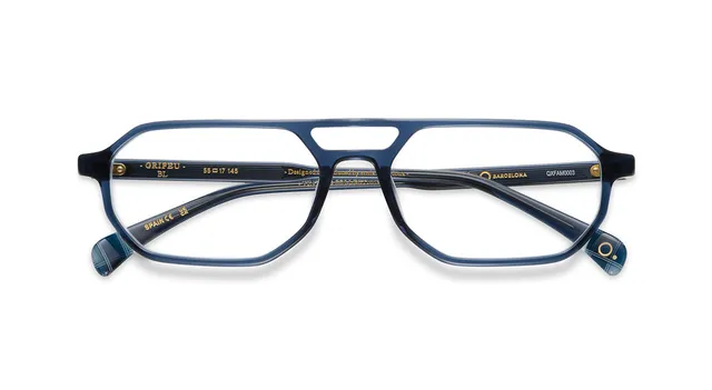 Etnia Barcelona Grifeu lunettes de vue bleues calibre 55