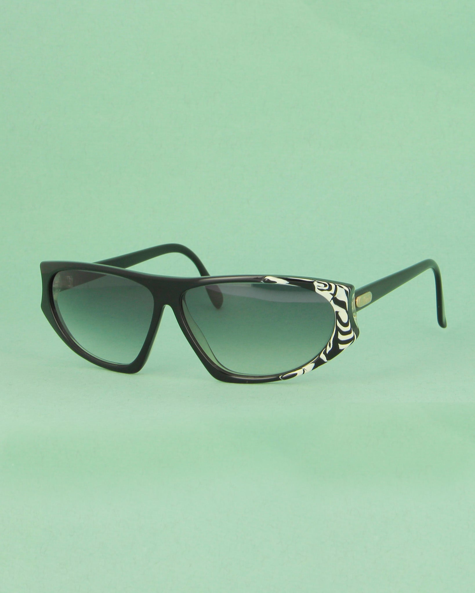 Silhouette Mask lunettes de soleil noir et blanc femme