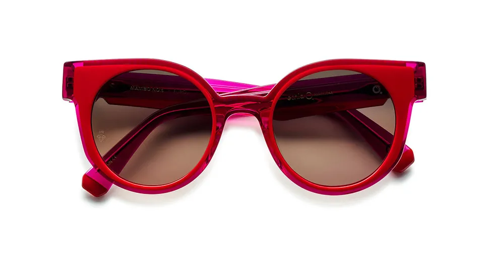 Etnia Barcelona Mambo No.5 Sun lunettes soleil FU/RD calibre 49
