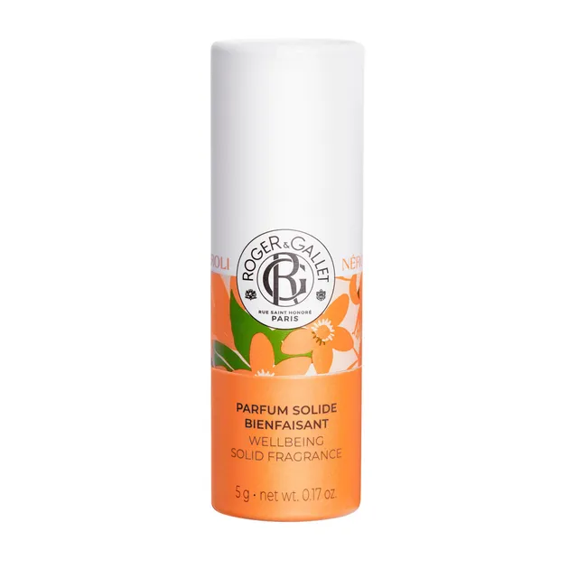 Roger&Gallet Néroli parfum solide 5 g sans alcool nomade