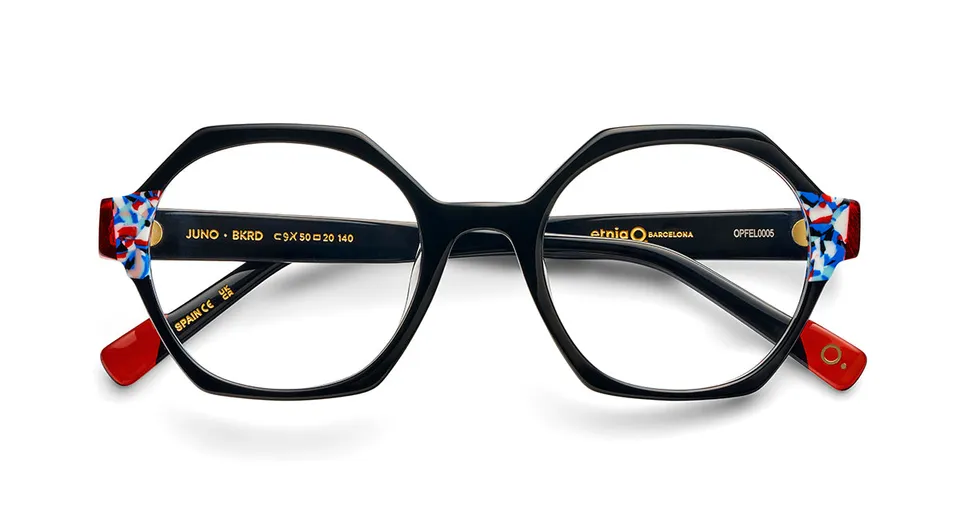Etnia Barcelona Optical Juno lunettes de vue BK/RD 50