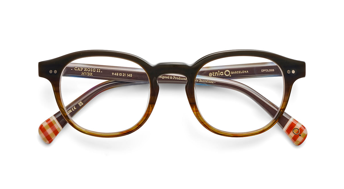 Etnia Barcelona Cap Roig II lunettes de vue havane HV calibre 48