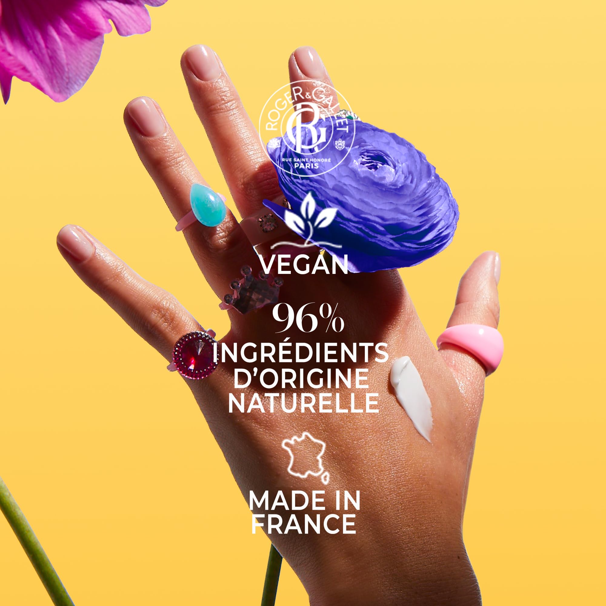 Roger&Gallet Vanille Soleil crème mains 30ml karité