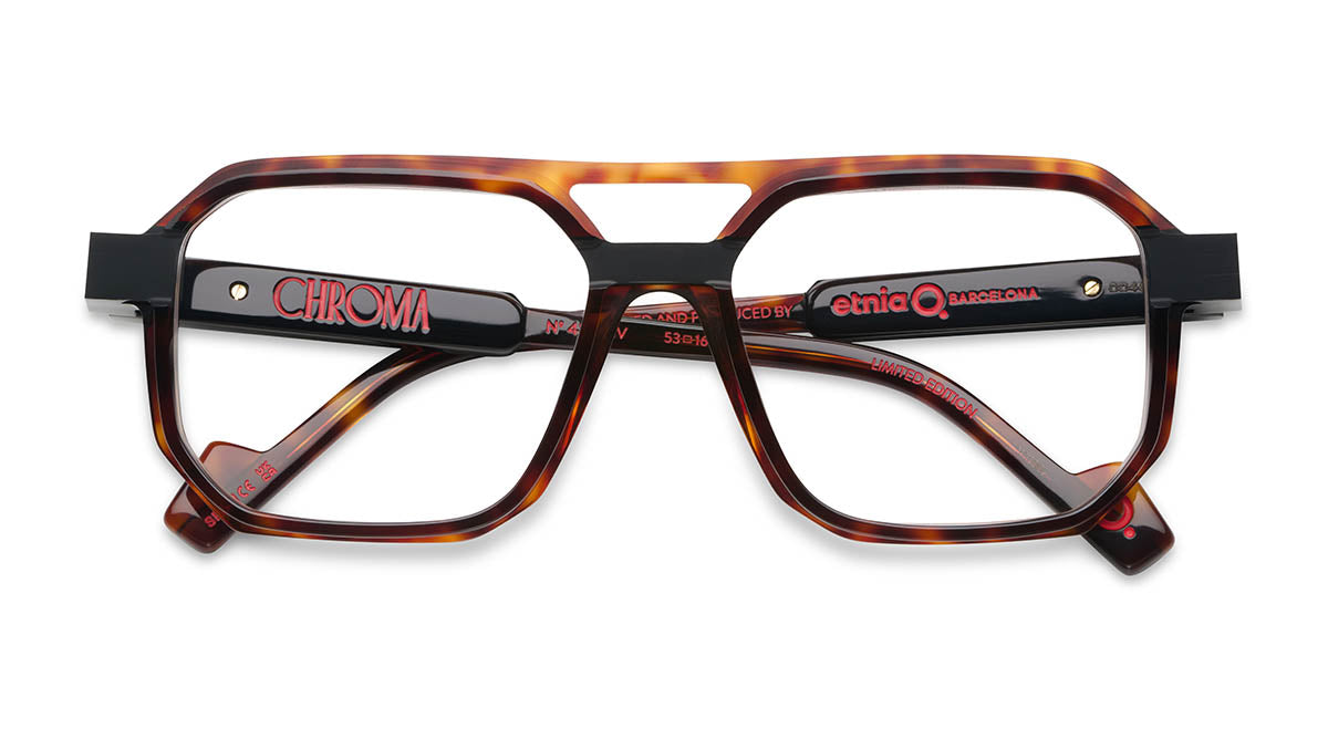 Etnia Barcelona Chroma N41 lunettes de vue noir calibre 53