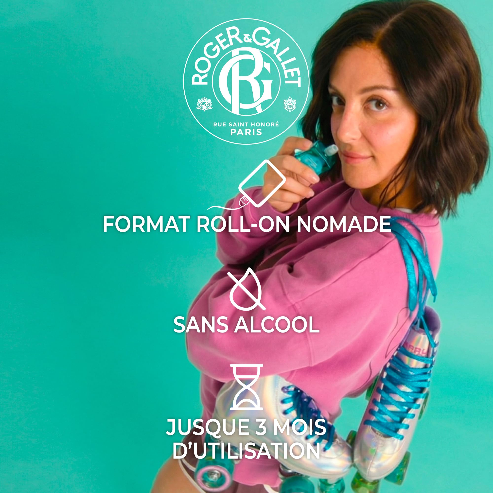 Roger&Gallet Jasmin Lollipop Eau de Parfum Roll-On Poire
