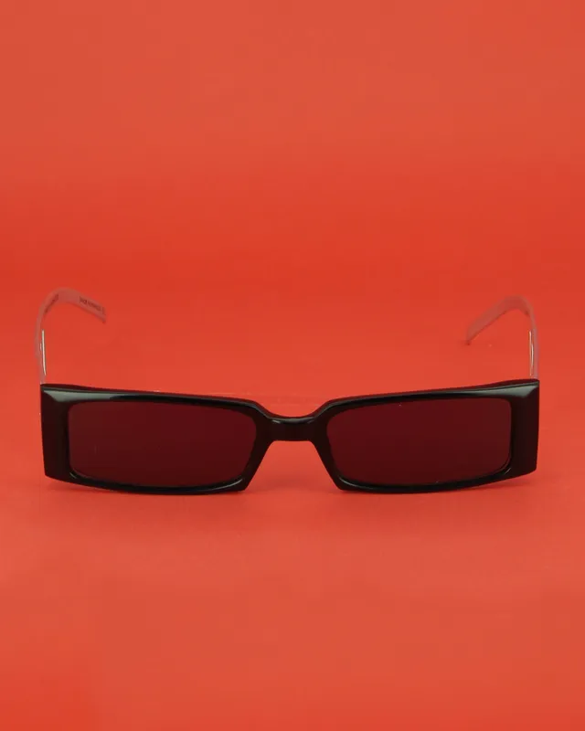 Seconde Vue Noda New York lunettes de soleil noires
