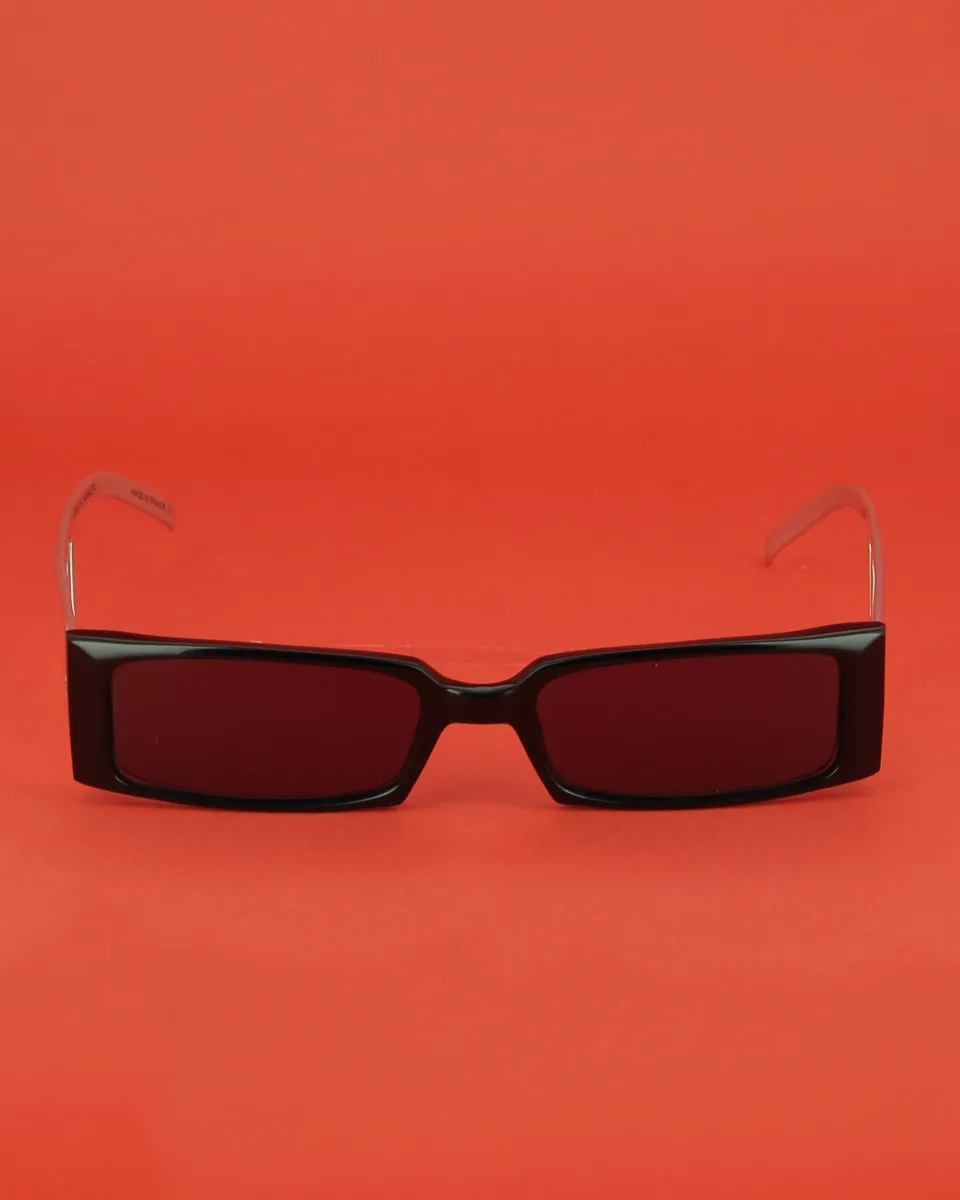 Seconde Vue Noda New York lunettes de soleil noires