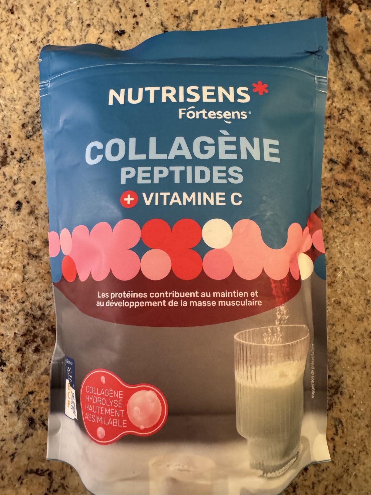 Nutrisens Fortesens Bodybalance peptides collagène poudre vitamine C