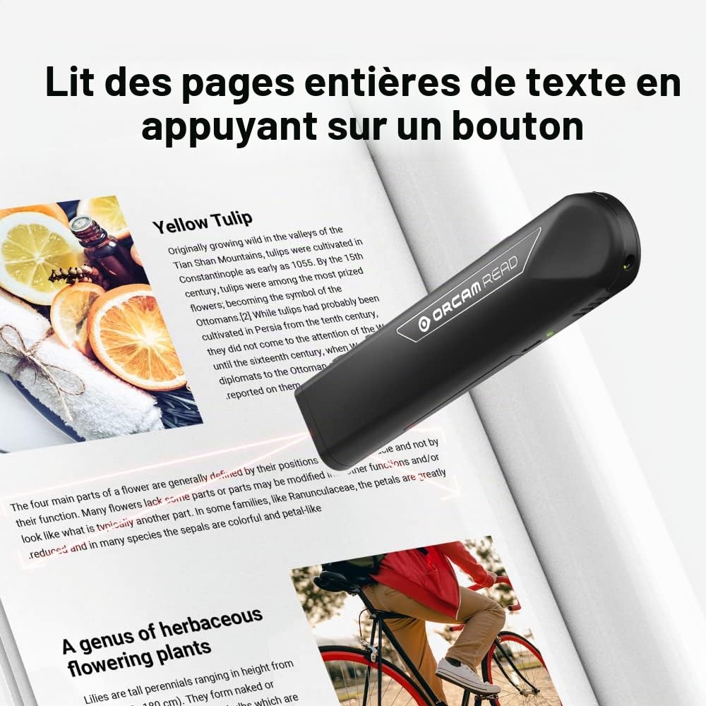 OrCam Read Smart Appareil Lecture IA Dyslexie Malvoyant