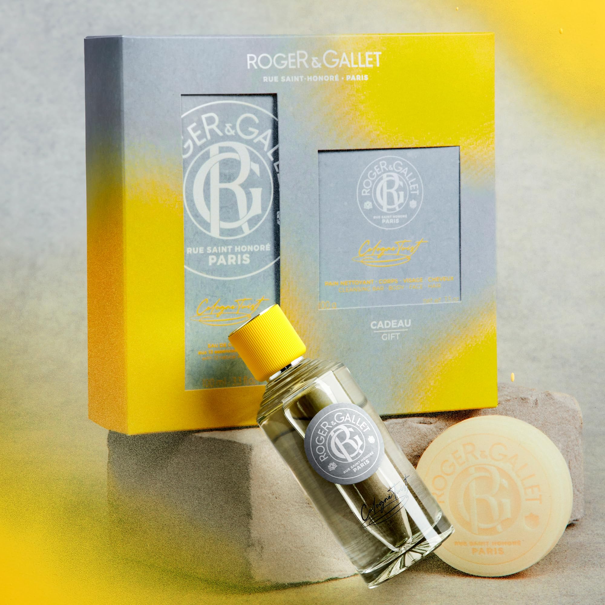 Roger&Gallet Cologne Twist coffret cologne 100ml + savon