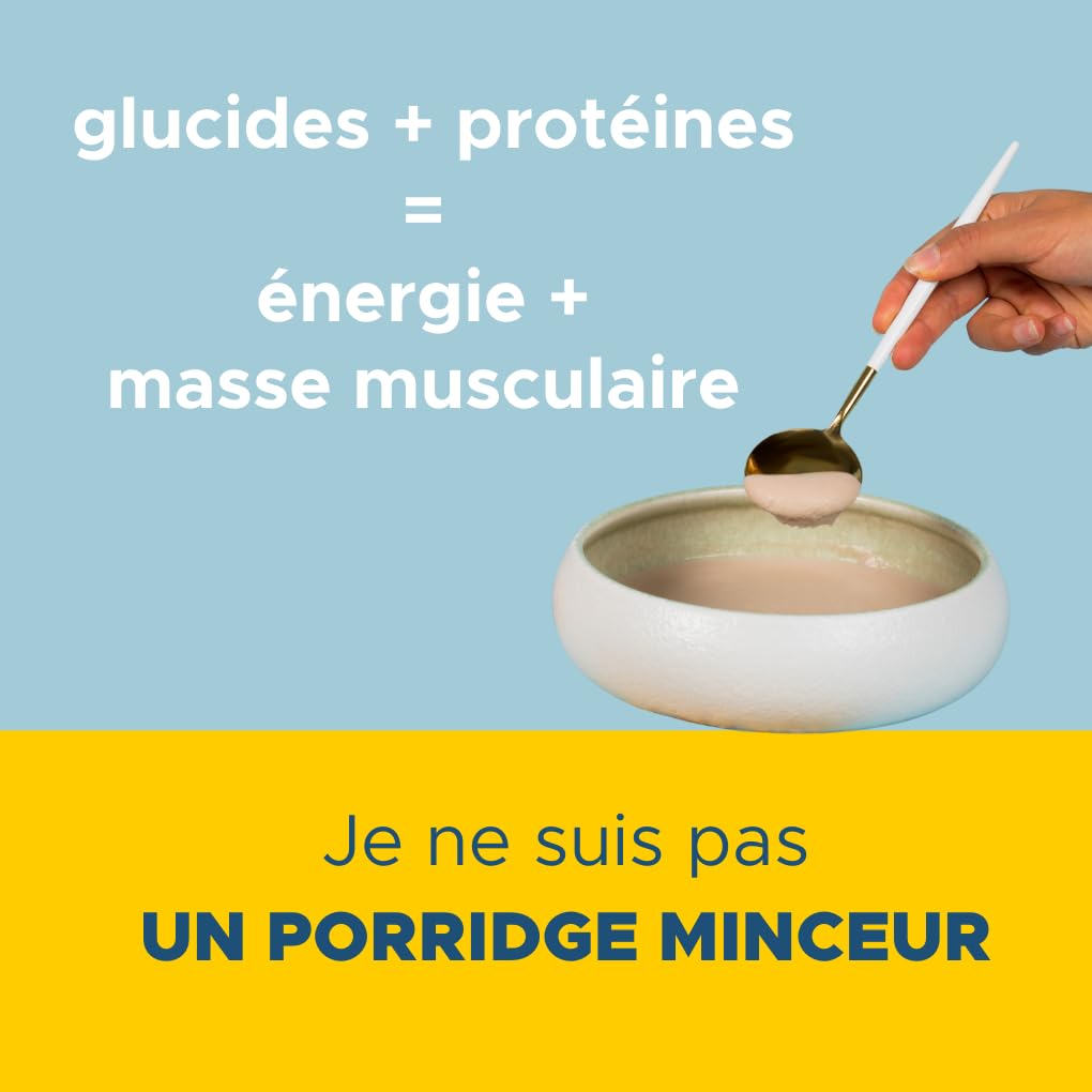 Nutrisens Porridge Protéiné Biscuit Céréales 50g Riche en Protéines