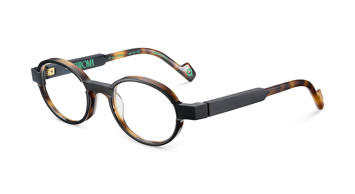 Etnia Barcelona Chroma N43 lunettes de vue noir BK calibre 48
