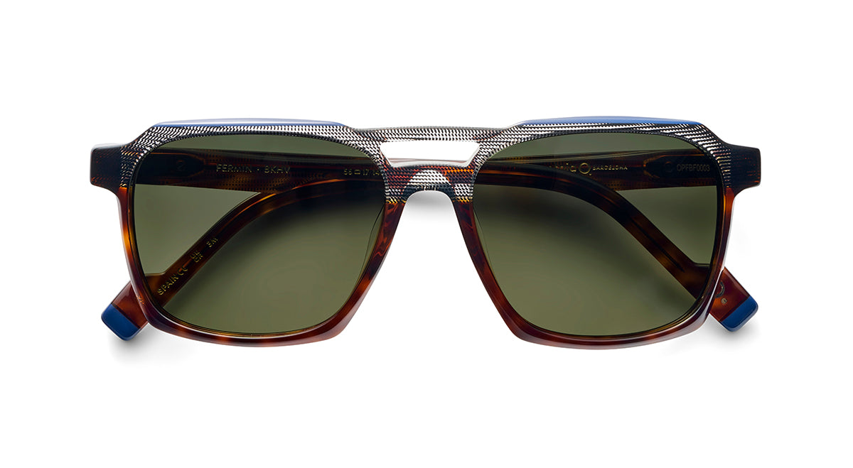 Etnia Barcelona SUN Fermin lunettes de soleil PT/YW calibre 56