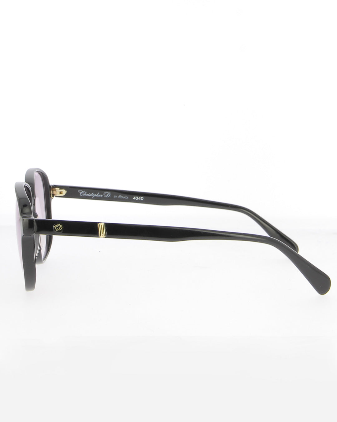 Christopher D 4040 lunettes Transitions rubis noir