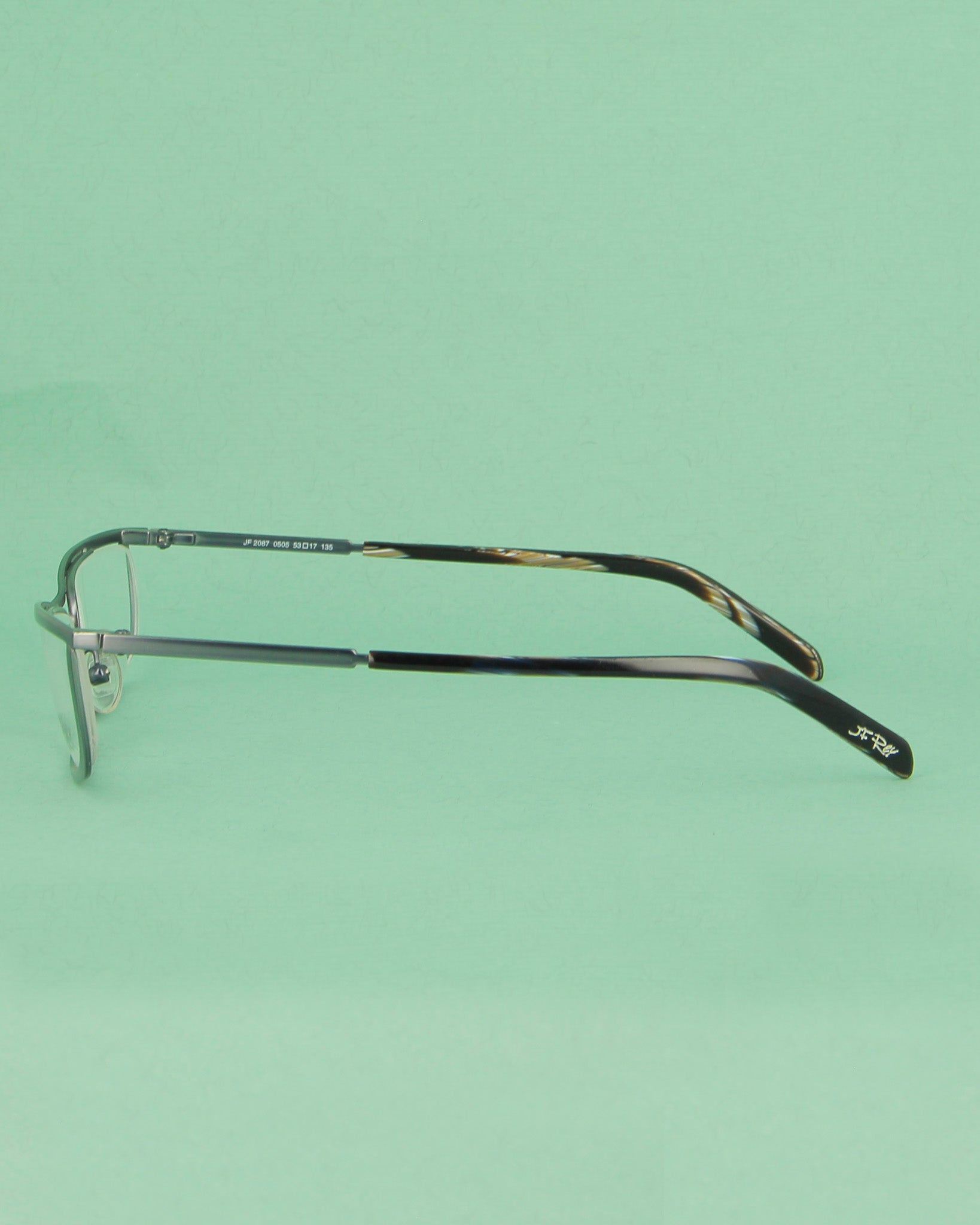 Jean-François Rey 2087 lunettes de vue rectangle écaille