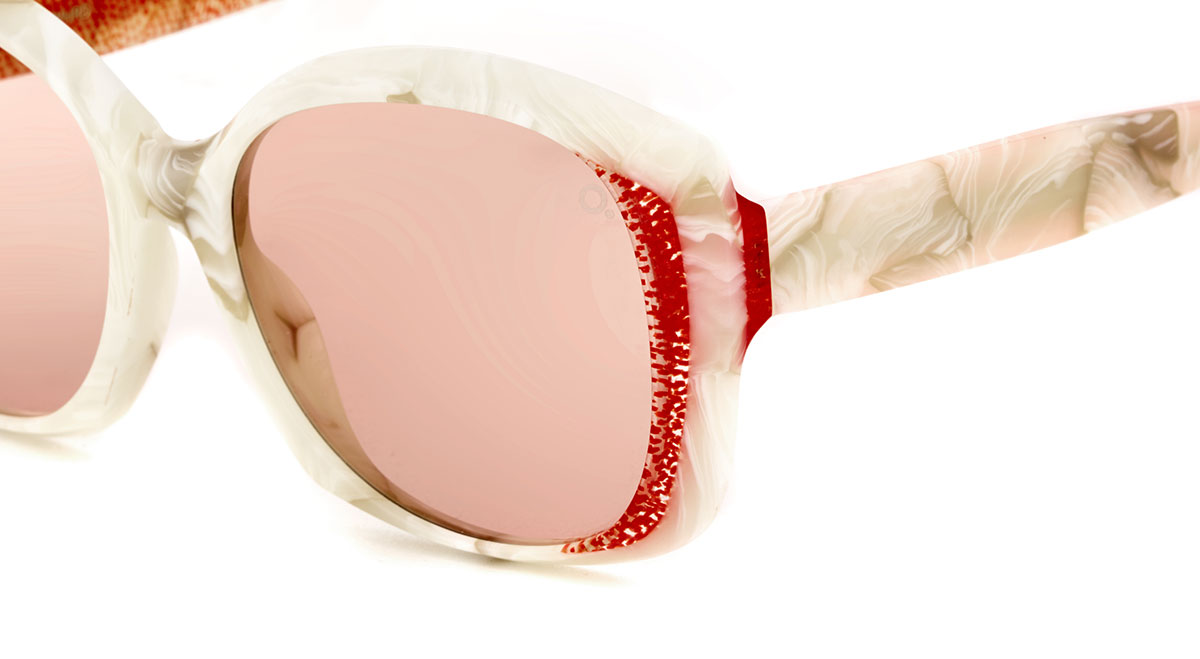 Etnia Barcelona Sun Moorea lunettes de soleil WH/RD 55