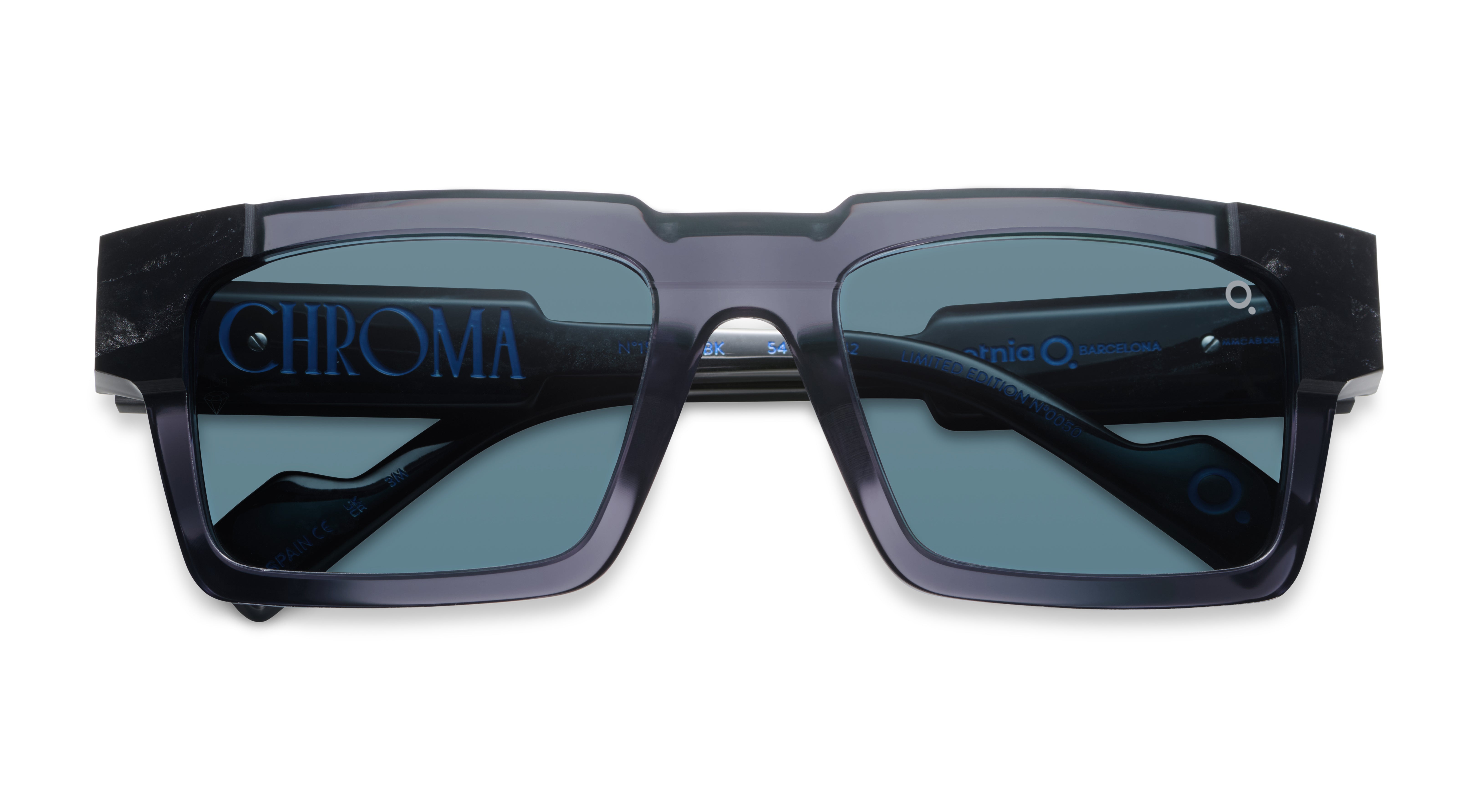 Etnia Barcelona Chroma N15 lunettes de soleil HV/RD 54