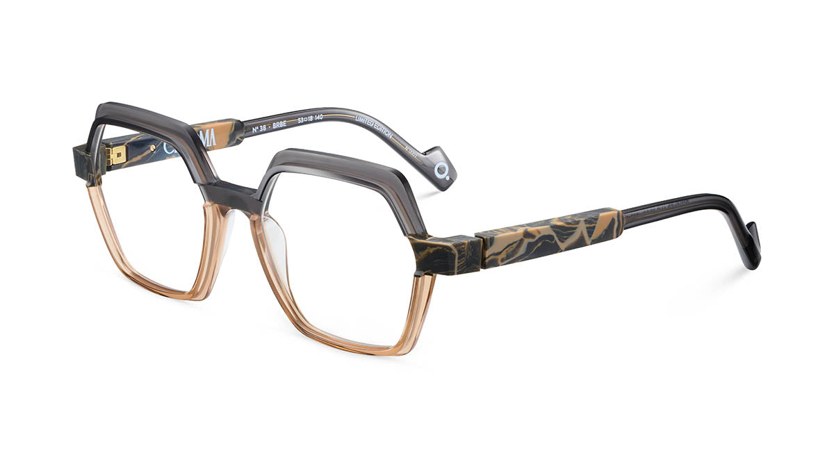 Etnia Barcelona Chroma N38 lunettes de vue HV/PU calibre 53