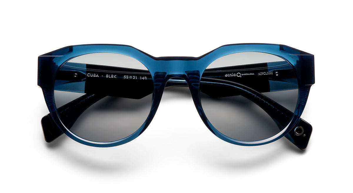 Etnia Barcelona Cuba lunettes de soleil miroir BK calibre 53