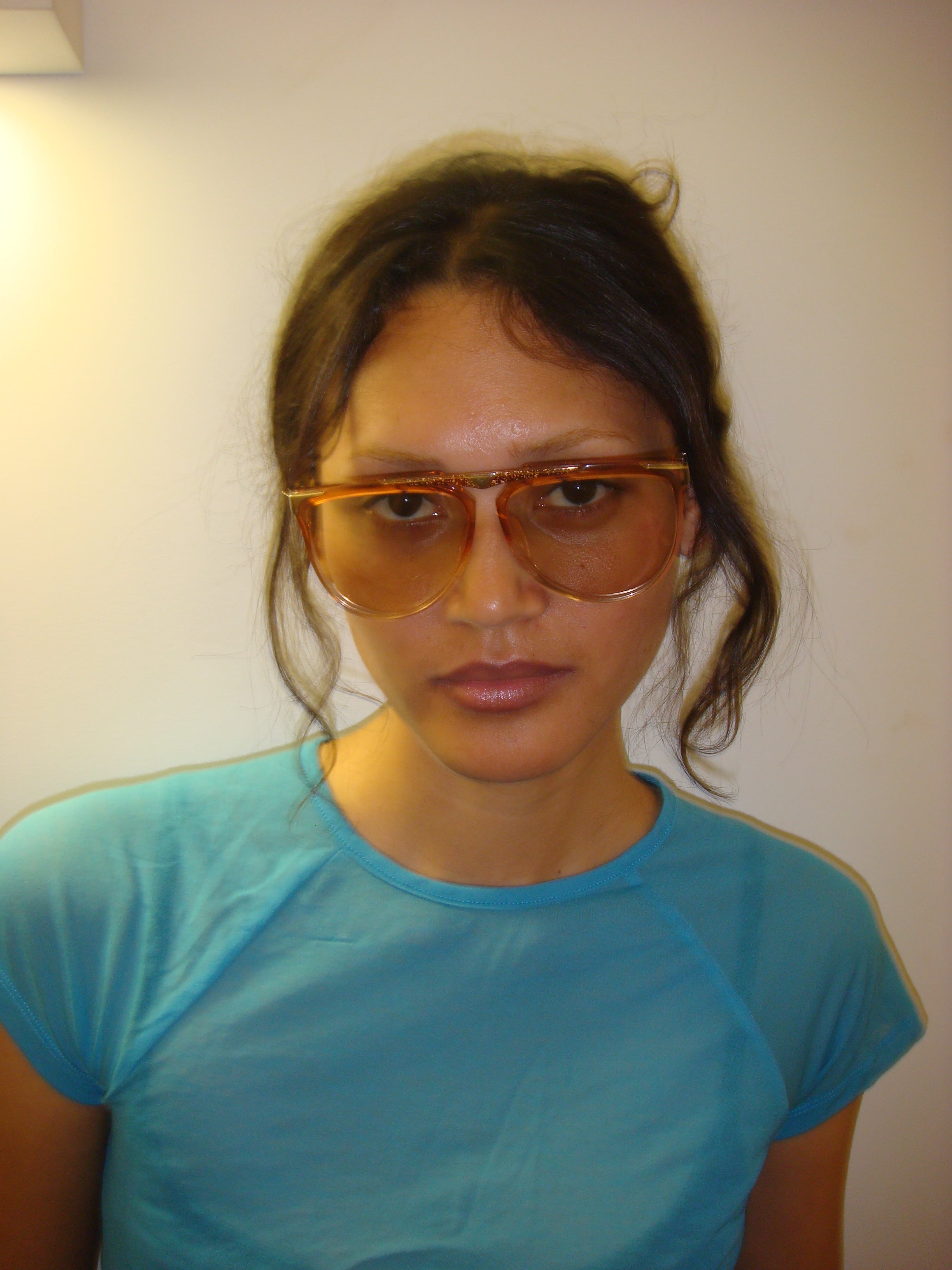 Safilo Elasta lunettes de vue acétate rose vintage